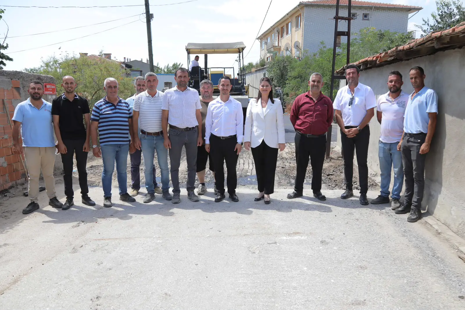 BAŞKAN GENCAN SAHADA: HİZMETİ YERİNDE TAKİP ETTİ, TALEPLERİ DİNLEDİ